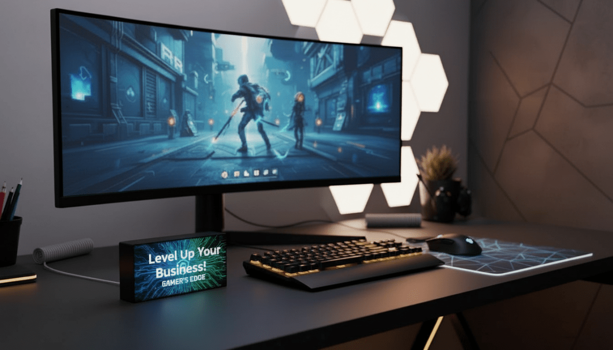 Custom LED Light Box – Personalized 3D - Printed Design - Nuqta 3D Studio - Nuqta 3D Studio